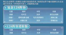 原神平民队开荒攻略（以少量投入打造强力阵容，征服游戏世界的冒险之旅）