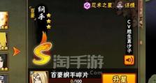 火影忍者手游百豪纲手克制攻略（15个角色助你轻松应对百豪纲手）