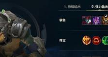 英雄联盟手游布兰德出装攻略（如何选择合适的装备为布兰德提供最大化输出？）